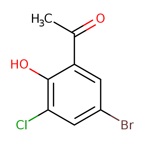 1-(5-bromo-3-chloro-2-hydroxyphenyl)ethan-1-one