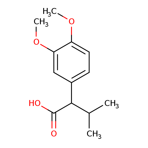 2-(3,4-dimethoxyphenyl)-3-methylbutanoic acid