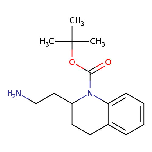 tert-butyl 2-(2-aminoethyl)-1,2,3,4-tetrahydroquinoline-1-carboxylate