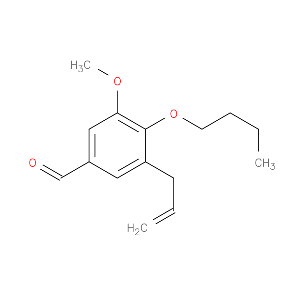 3-Allyl-4-butoxy-5-methoxybenzaldehyde
