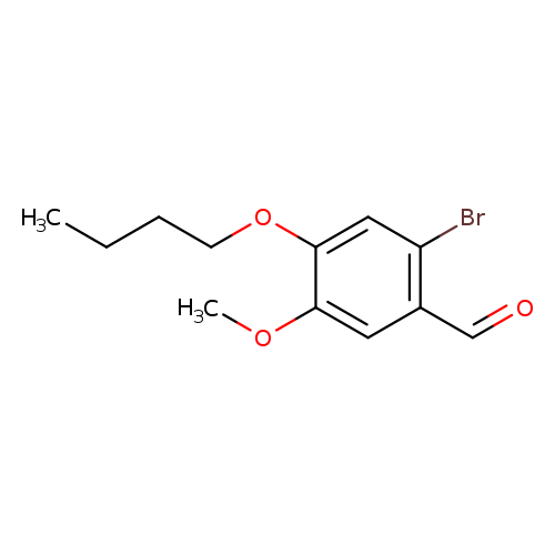 2-bromo-4-butoxy-5-methoxybenzaldehyde