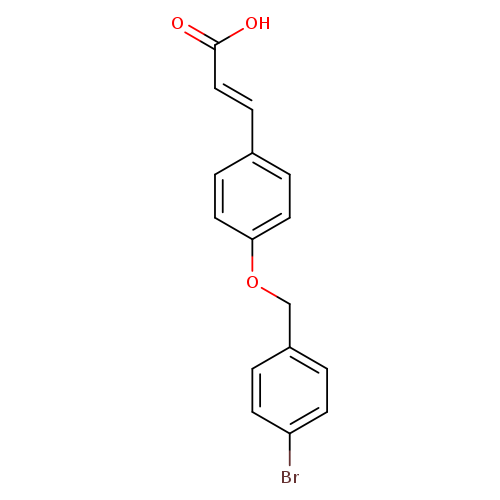 3-(4-((4-Bromobenzyl)oxy)phenyl)acrylic acid