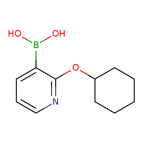 [2-(Cyclohexyloxy)pyridin-3-yl]boronic acid