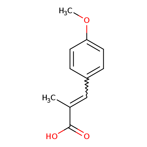 2-Propenoic acid, 3-(4-methoxyphenyl)-2-methyl-, (2E)-