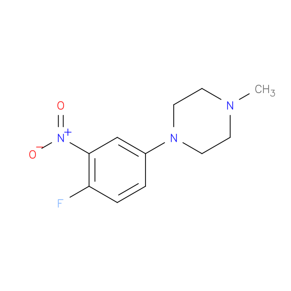 1-(4-Fluoro-3-nitrophenyl)-4-methylpiperazine