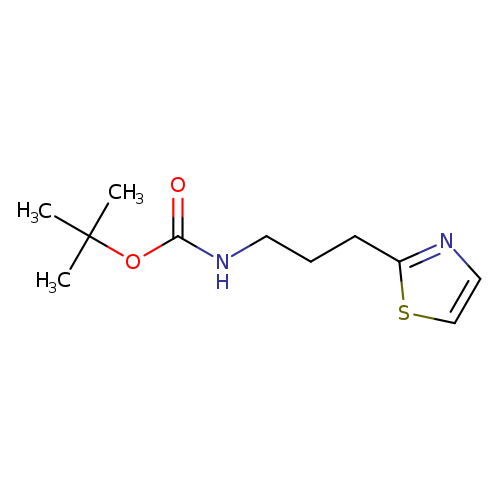 tert-butyl N-[3-(1,3-thiazol-2-yl)propyl]carbamate