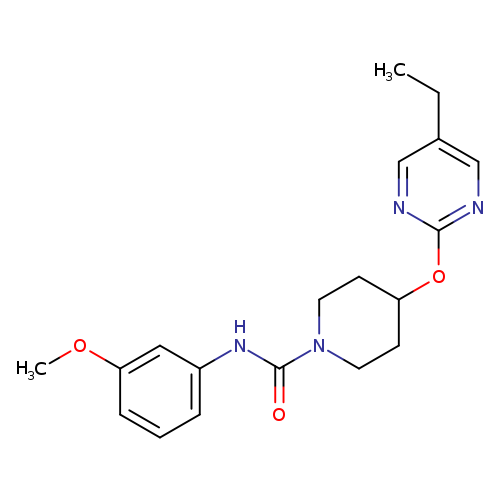 4-[(5-ethylpyrimidin-2-yl)oxy]-N-(3-methoxyphenyl)piperidine-1-carboxamide