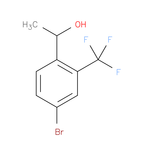 1-[4-bromo-2-(trifluoromethyl)phenyl]ethan-1-ol