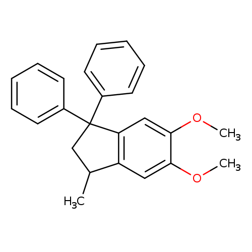 5,6-Dimethoxy-3-methyl-1,1-diphenyl-2,3-dihydro-1H-indene