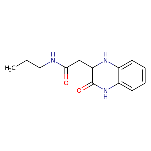 2-(3-Oxo-1,2,3,4-tetrahydroquinoxalin-2-yl)-n-propylacetamide