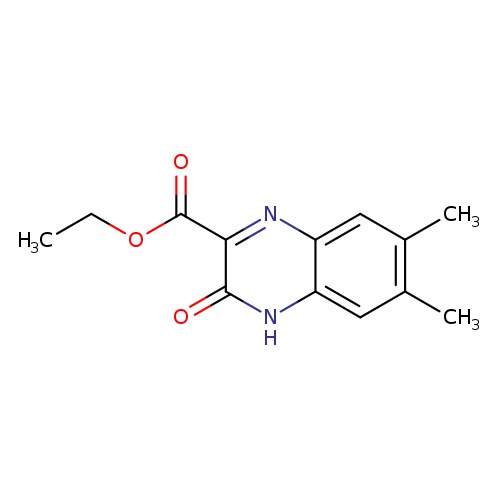 Ethyl 6,7-dimethyl-3-oxo-4H-quinoxaline-2-carboxylate