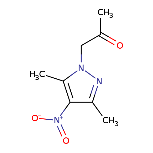 1-(3,5-Dimethyl-4-nitro-1H-pyrazol-1-yl)propan-2-one