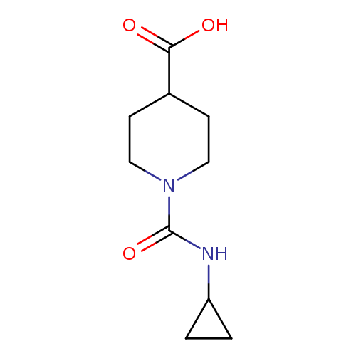 1-(cyclopropylcarbamoyl)piperidine-4-carboxylic acid