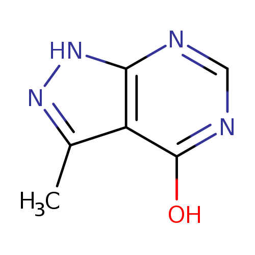 3-methyl-1H-pyrazolo[3,4-d]pyrimidin-4-ol