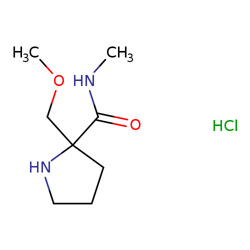 2-(methoxymethyl)-N-methylpyrrolidine-2-carboxamide hydrochloride
