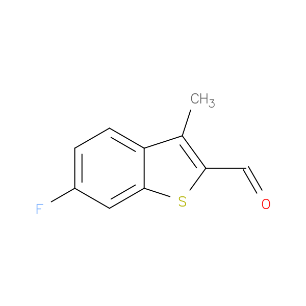 6-fluoro-3-methyl-1-benzothiophene-2-carbaldehyde