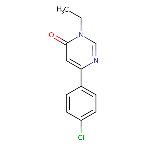 6-(4-chlorophenyl)-3-ethyl-3,4-dihydropyrimidin-4-one