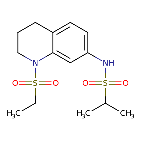 N-[1-(ethanesulfonyl)-1,2,3,4-tetrahydroquinolin-7-yl]propane-2-sulfonamide