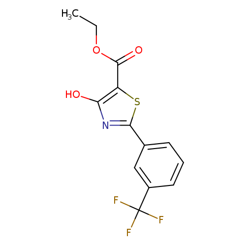 Ethyl 4-hydroxy-2-[3-(trifluoromethyl)phenyl]-1,3-thiazole-5-carboxylate