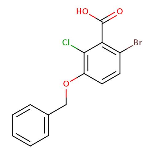 3-(Benzyloxy)-6-bromo-2-chlorobenzoic acid