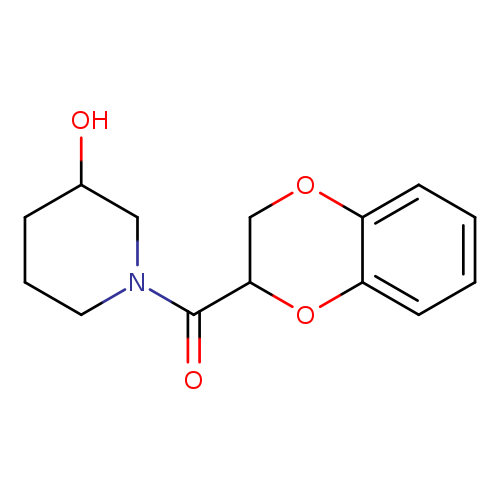 (2,3-Dihydro-benzo[1,4]dioxin-2-yl)-(3-hydroxy-piperidin-1-yl)-methanone
