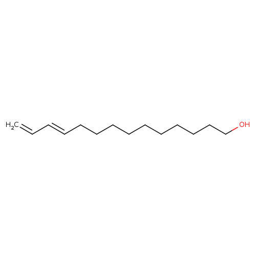 11,13-Tetradecadien-1-ol, (E)-