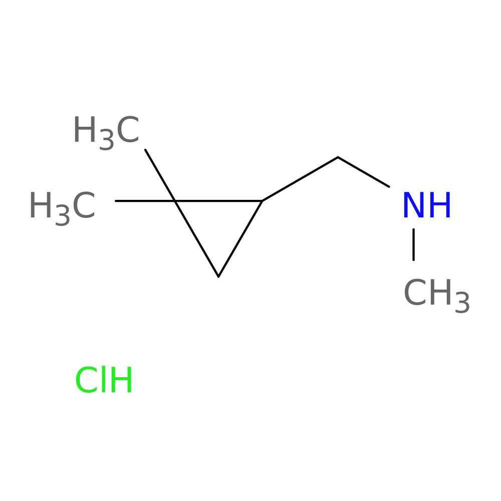 [(2,2-dimethylcyclopropyl)methyl](methyl)amine hydrochloride