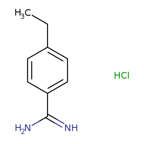 4-ethylbenzene-1-carboximidamide hydrochloride