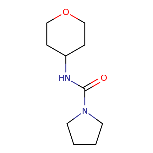 N-(oxan-4-yl)pyrrolidine-1-carboxamide