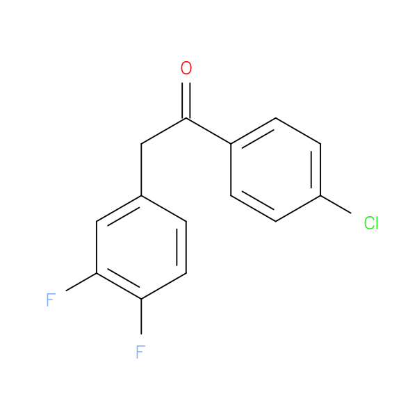 1-(4-Chlorophenyl)-2-(3,4-difluorophenyl)ethanone