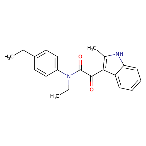 N-ethyl-N-(4-ethylphenyl)-2-(2-methyl-1H-indol-3-yl)-2-oxoacetamide