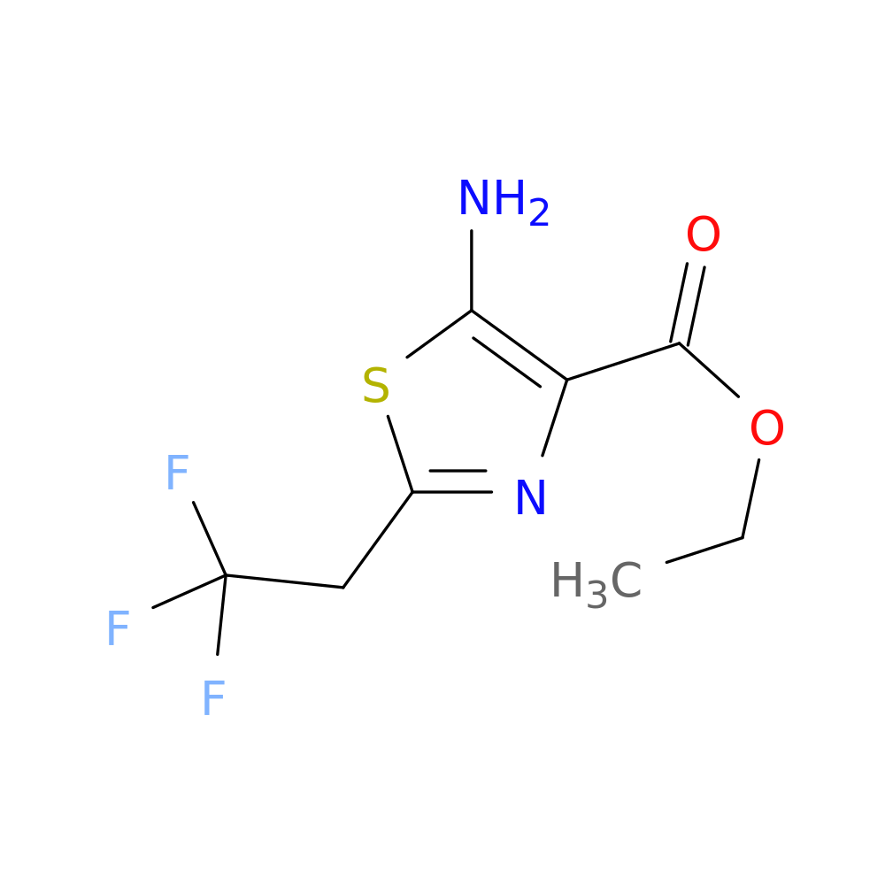 ethyl 5-amino-2-(2,2,2-trifluoroethyl)-1,3-thiazole-4-carboxylate