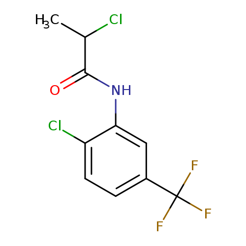 2-Chloro-n-[2-chloro-5-(trifluoromethyl)phenyl]propanamide