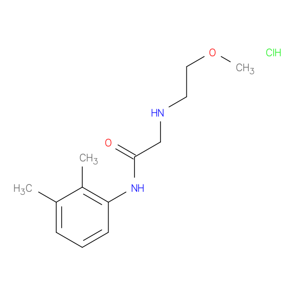 N-(2,3-dimethylphenyl)-2-[(2-methoxyethyl)amino]acetamide hydrochloride