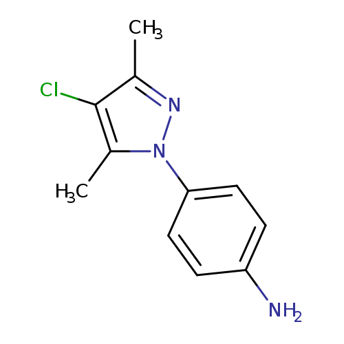 4-(4-chloro-3,5-dimethyl-1H-pyrazol-1-yl)aniline