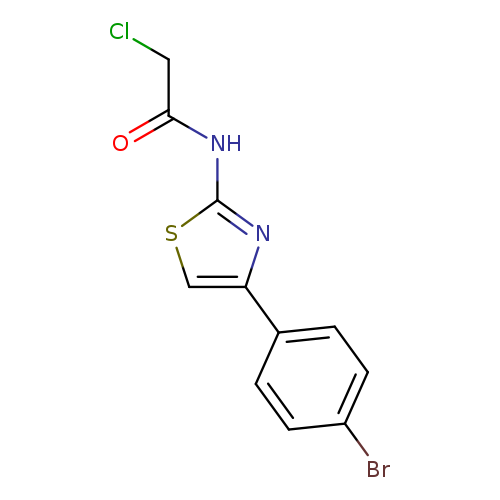 N-[4-(4-Bromophenyl)-1,3-thiazol-2-yl]-2-chloroacetamide