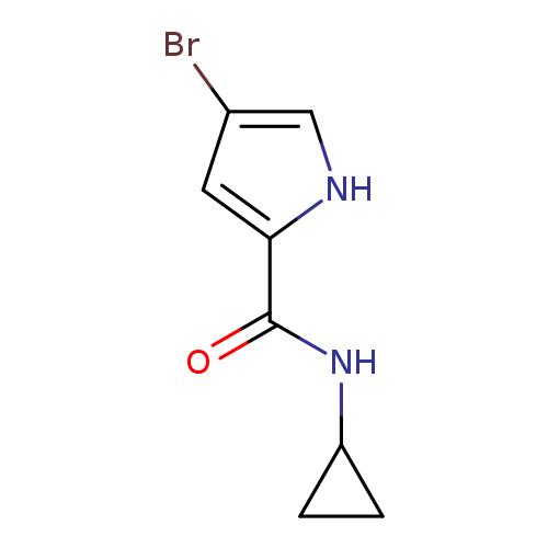 4-Bromo-n-cyclopropyl-1h-pyrrole-2-carboxamide