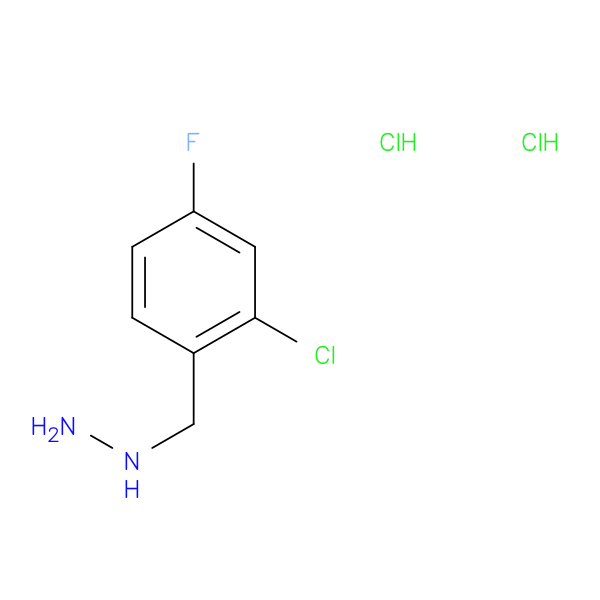 (2-Chloro-4-fluorobenzyl)hydrazine dihydrochloride