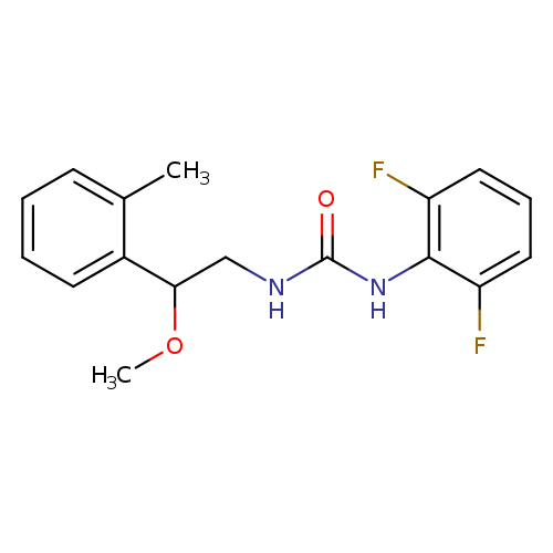 1-(2,6-difluorophenyl)-3-[2-methoxy-2-(2-methylphenyl)ethyl]urea