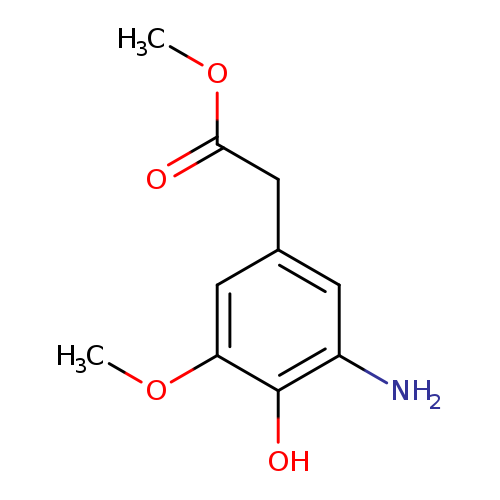 Methyl (3-amino-4-hydroxy-5-methoxyphenyl)acetate