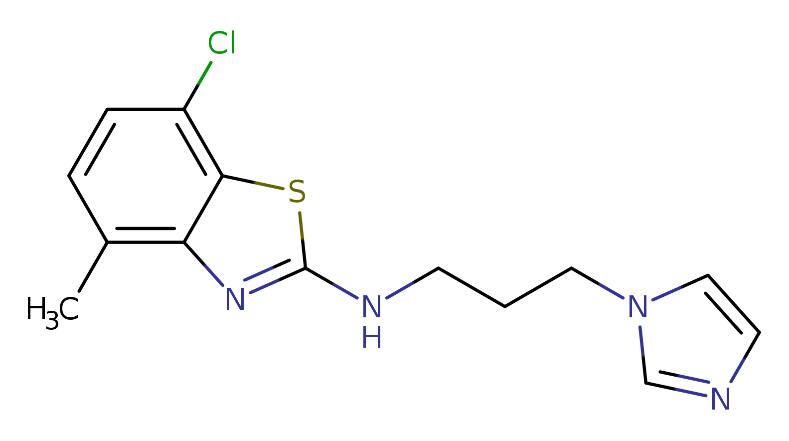 N-(3-(1H-Imidazol-1-yl)propyl)-7-chloro-4-methylbenzo[d]thiazol-2-amine