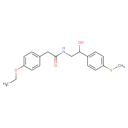 2-(4-ethoxyphenyl)-N-{2-hydroxy-2-[4-(methylsulfanyl)phenyl]ethyl}acetamide
