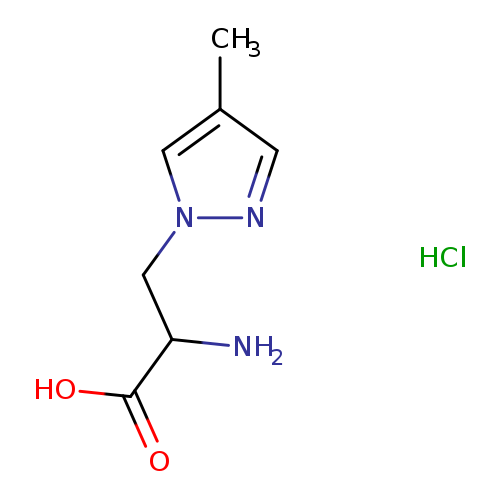2-amino-3-(4-methyl-1H-pyrazol-1-yl)propanoic acid hydrochloride