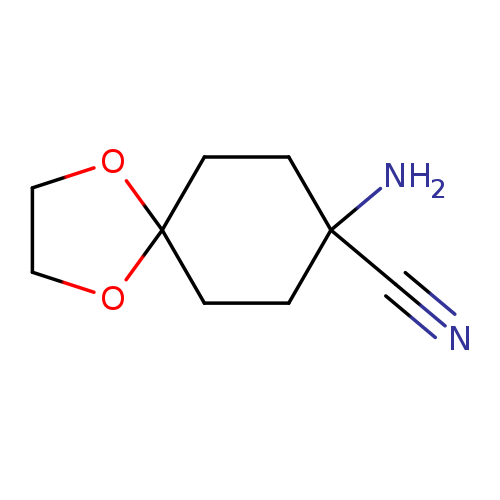 8-Amino-1,4-dioxaspiro[4.5]decane-8-carbonitrile