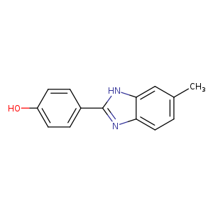 4-(6-methyl-1h-1,3-benzodiazol-2-yl)phenol