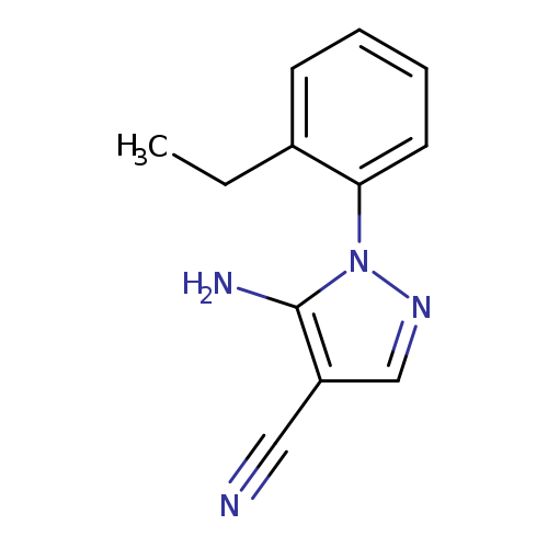 5-Amino-1-(2-ethylphenyl)-1H-pyrazole-4-carbonitrile