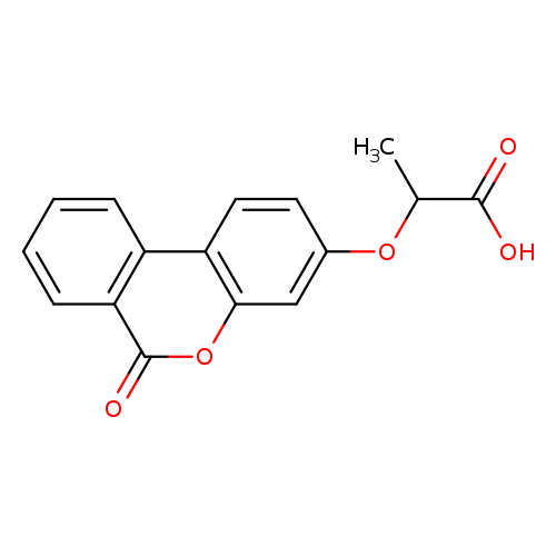 2-[(6-Oxo-6h-benzo[c]chromen-3-yl)oxy]propanoic acid