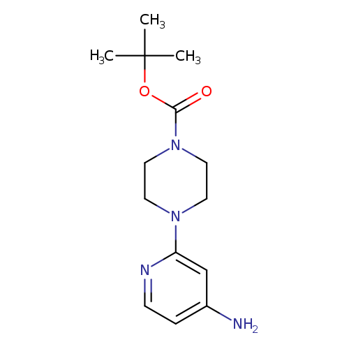 4-(4-aminopyridin-2-yl)piperazine-1-carboxylate