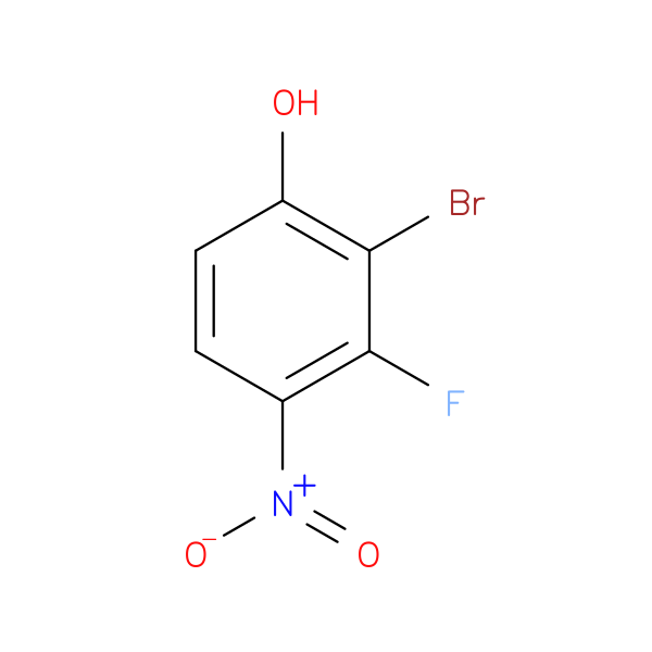 2-Bromo-3-fluoro-4-nitrophenol