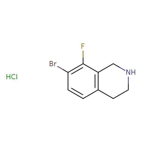 7-bromo-8-fluoro-1,2,3,4-tetrahydroisoquinoline hydrochloride